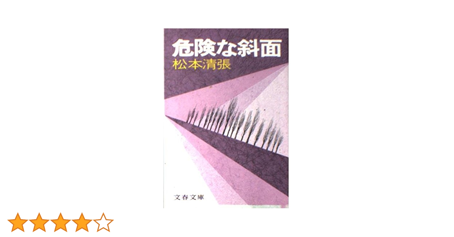 Amazon.co.jp: 危険な斜面 (文春文庫) : 松本 清張: 本